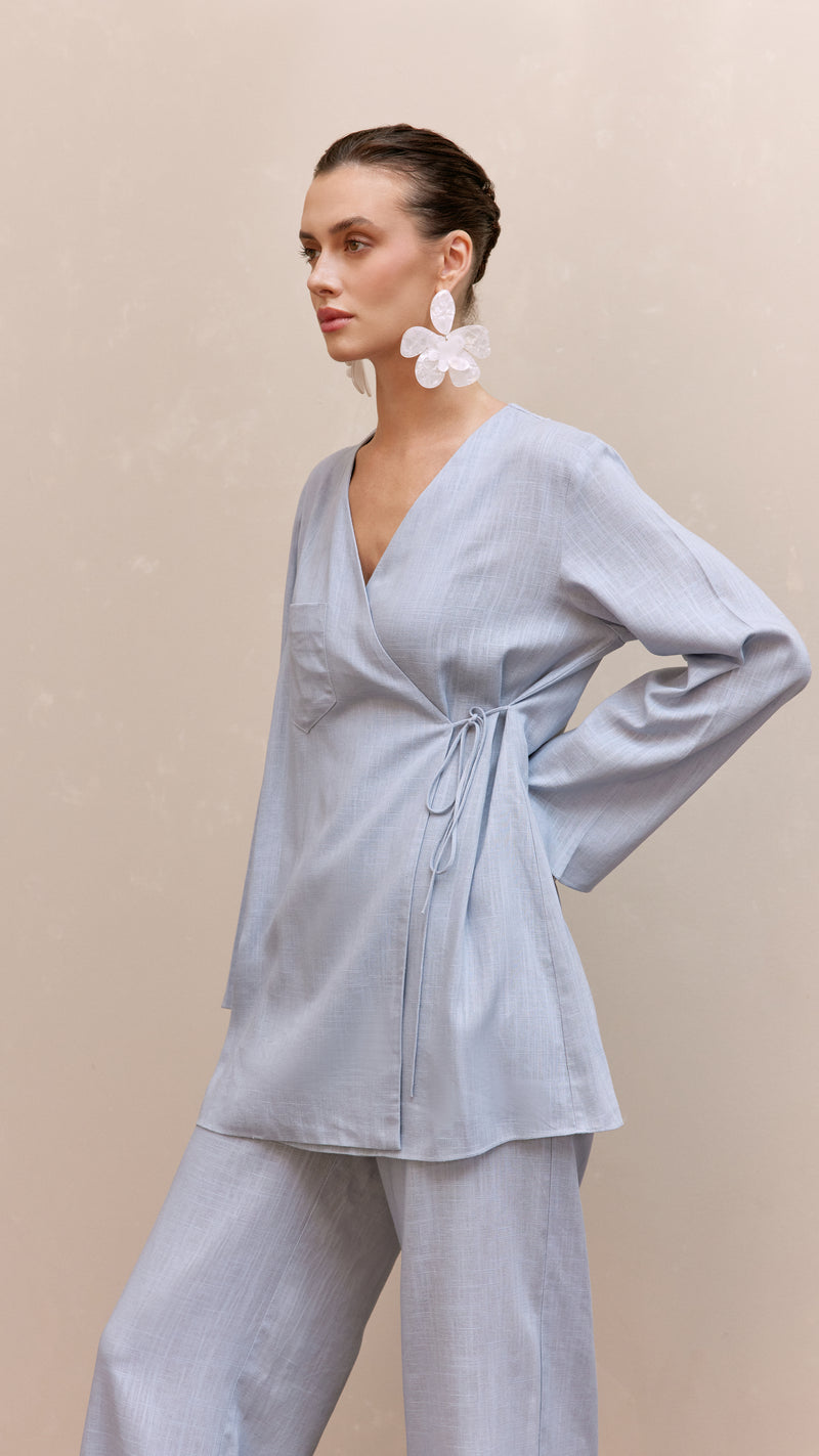 drea woman linen blue 2