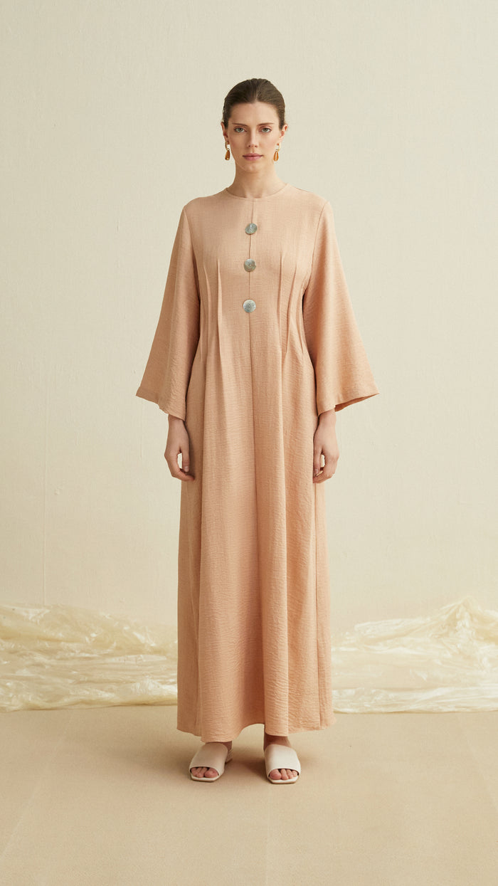 sofia woman linen set beige