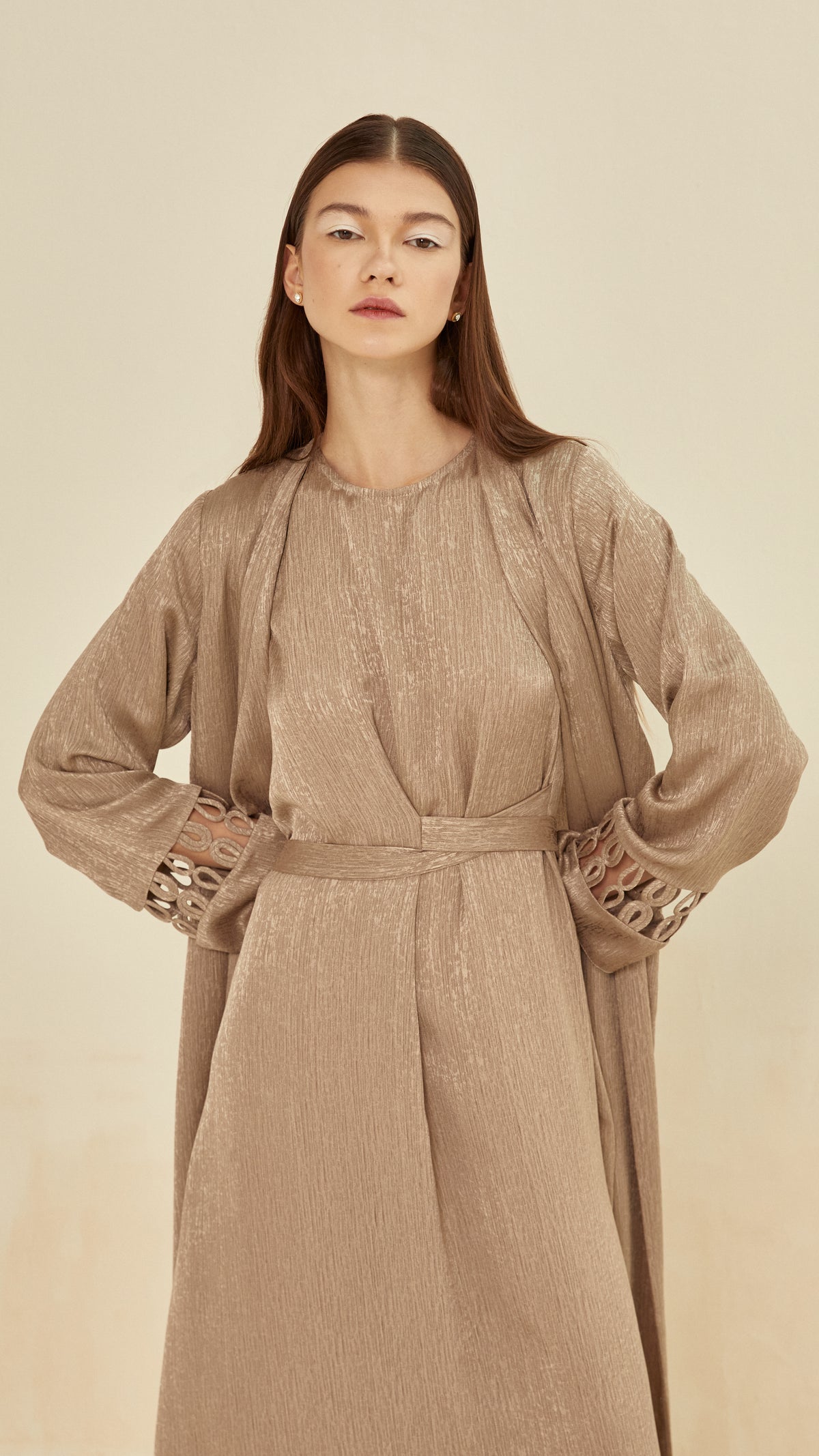 عباية أوكسانا ملونة فخمة 2